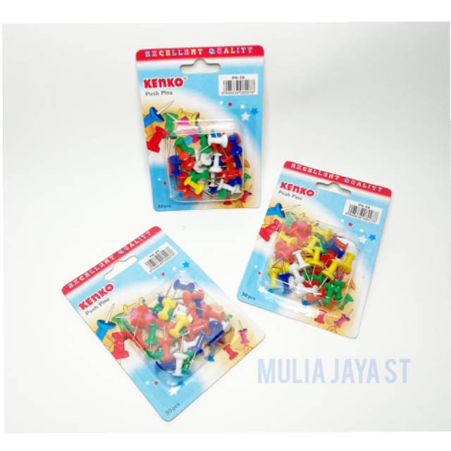 

Vinyl Paper Clips / Paper Clips Warna / Push pin