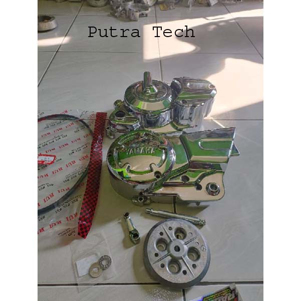 PUTRA TECH Bak Kopling Kanan Rxking Bak Kopling Kanan RX-King Cromm Bak Kanan Satria Fu Kopling Kana