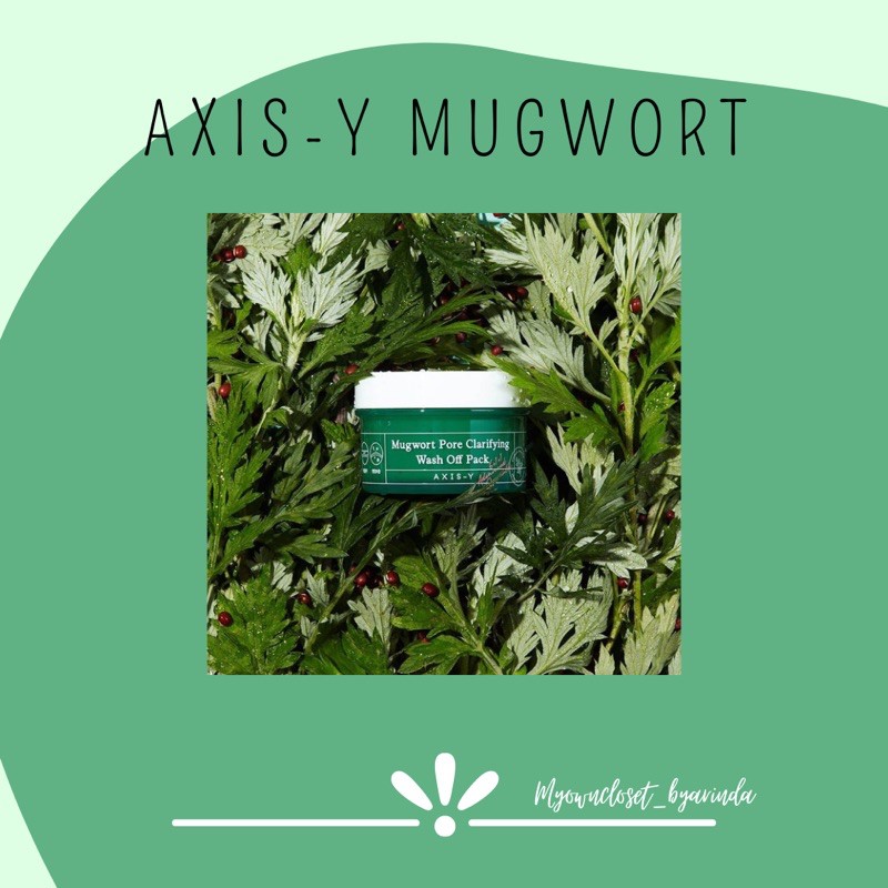 Share in jar Axis-Y Mugwort - Share in Jar Axis-Y Mugwort Pore Clarifying Wash Off Pack