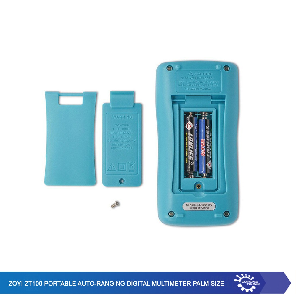 ZOYI ZT100 Portable Auto-Ranging Digital Multimeter Palm Size