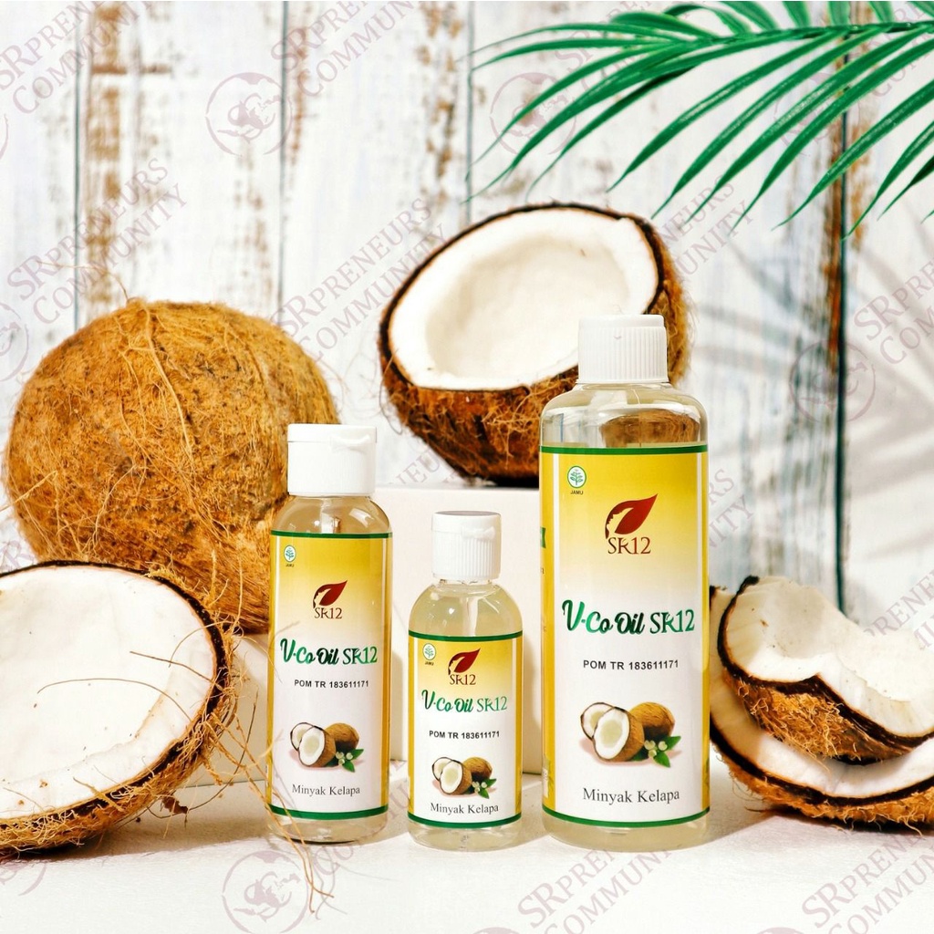 

VCO SR12 virgin coconut oil Cair dan Kapsul