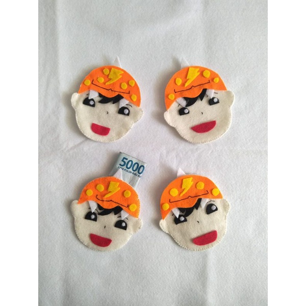 

Amplop Flanel Karakter Boboiboy