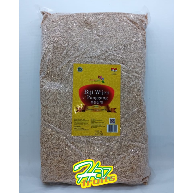 

Biji Wijen Panggang - Roasted Sesame seeds 1 kg halal