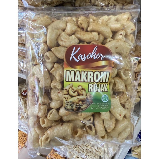 

Cemilan makaroni rujak