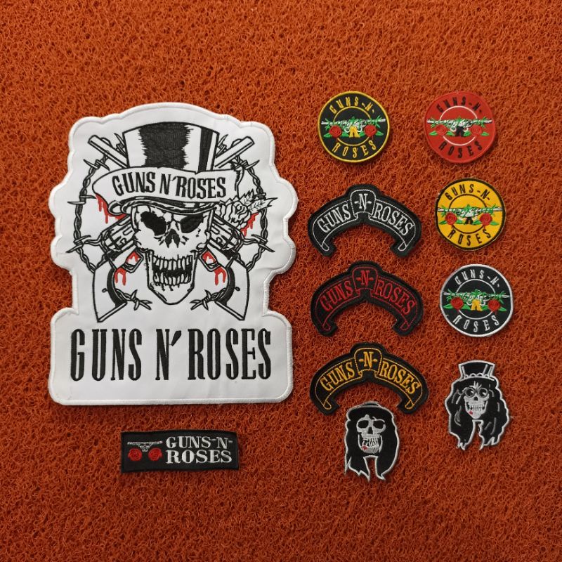 BACKPATCH BORDIR BESAR GNR TERMURAH BEST QUALITY