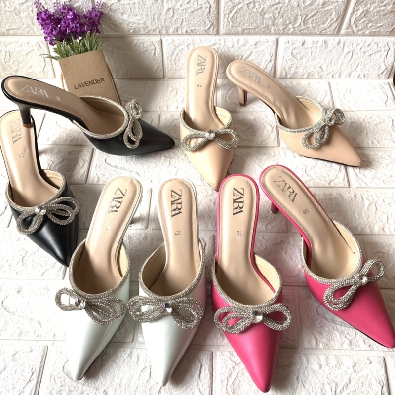 Sister shoes sandal Zaraa J6001 sandal tumit premium high quality