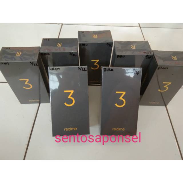 obral  Realme 3 RAM 3/32 dan 4/64 BNIB