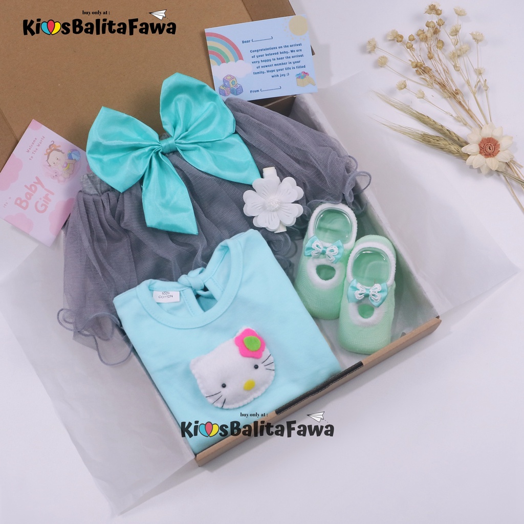 [SWEETIE] Hampers Set Baby Girl 3-18 Month / Kado Lahiran Bayi New Born Anak Perempuan Hadiah Dres