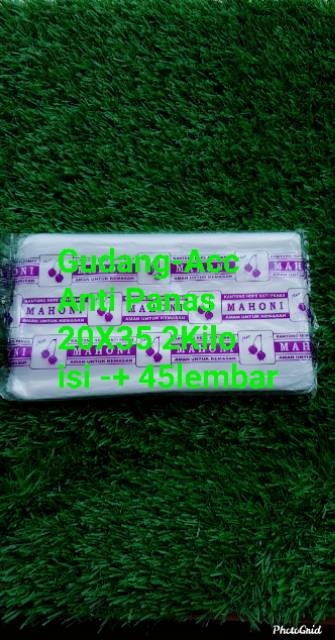 PLASTIK ANTI PANAS / KANTONG BAKSO UKURAN 10X20 12x25 15x30 20x35 30x45 cm