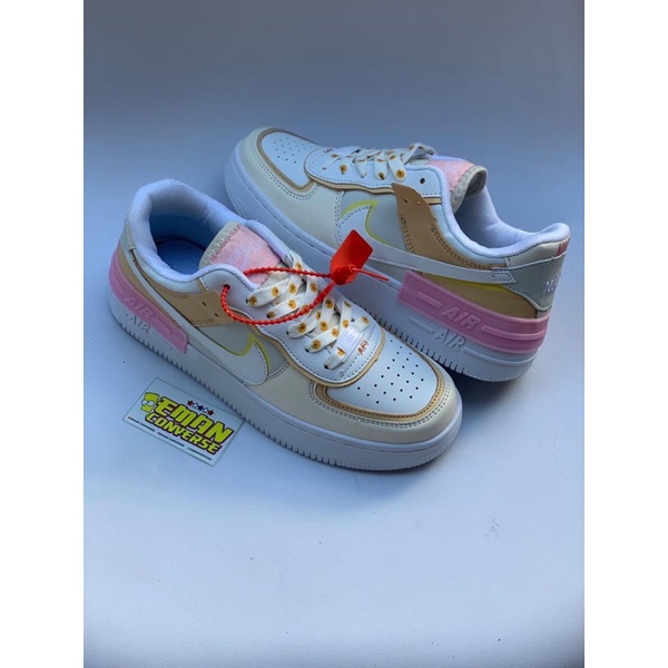 Sepatu Sneakers Women NK Air Force 1 LOW SHADOW 100% Import  Sepatu Sneakers Wanita Import Termurah Kualitas Import