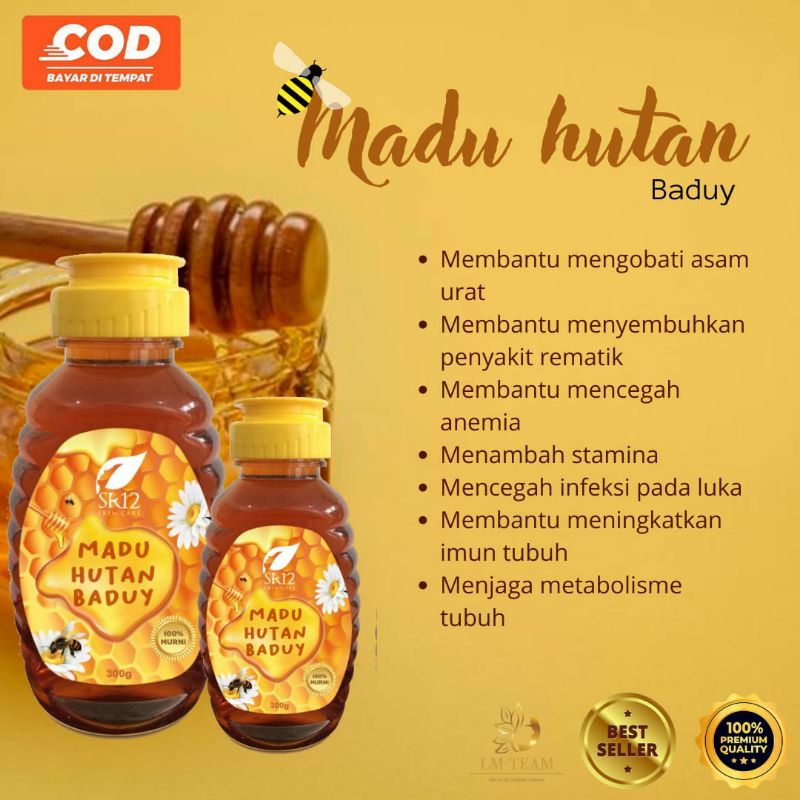 

MADU MURNI/MADU HUTAN BADUY SR12/100% MADU ASLI/MADU KESEHATAN/MADU BADUY