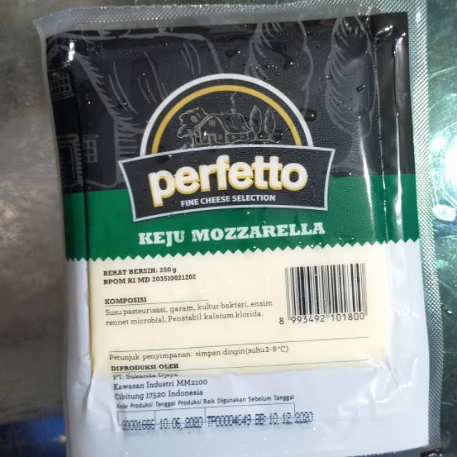 

Perfetto keju mozzarella 250gr