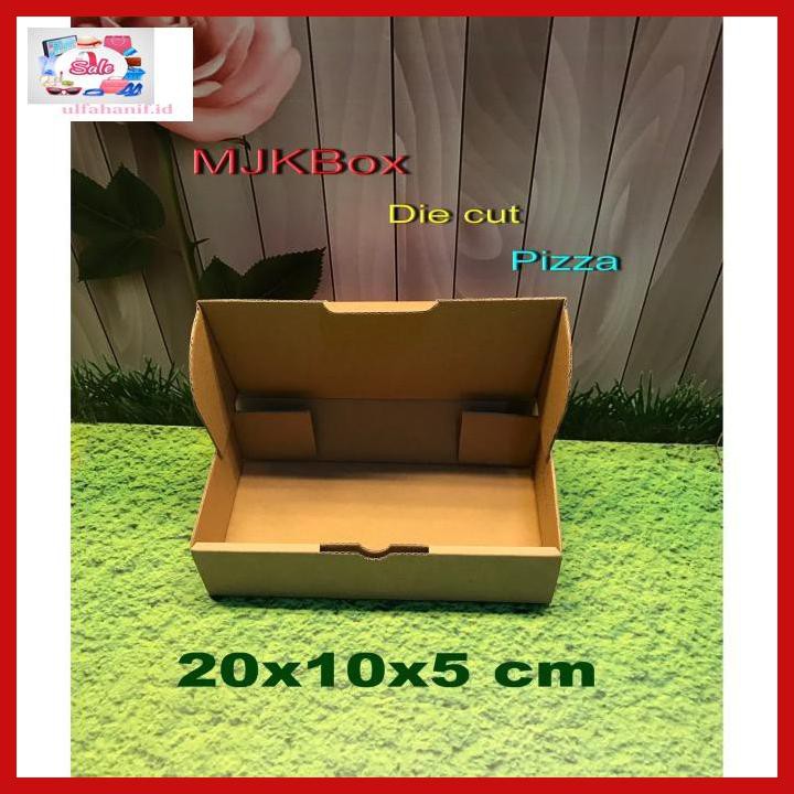 

Fr7T799- Kardus Karton Box Uk.20X10X5 Cm....Model Kardus Pizza, Baru Polos Ghighk-