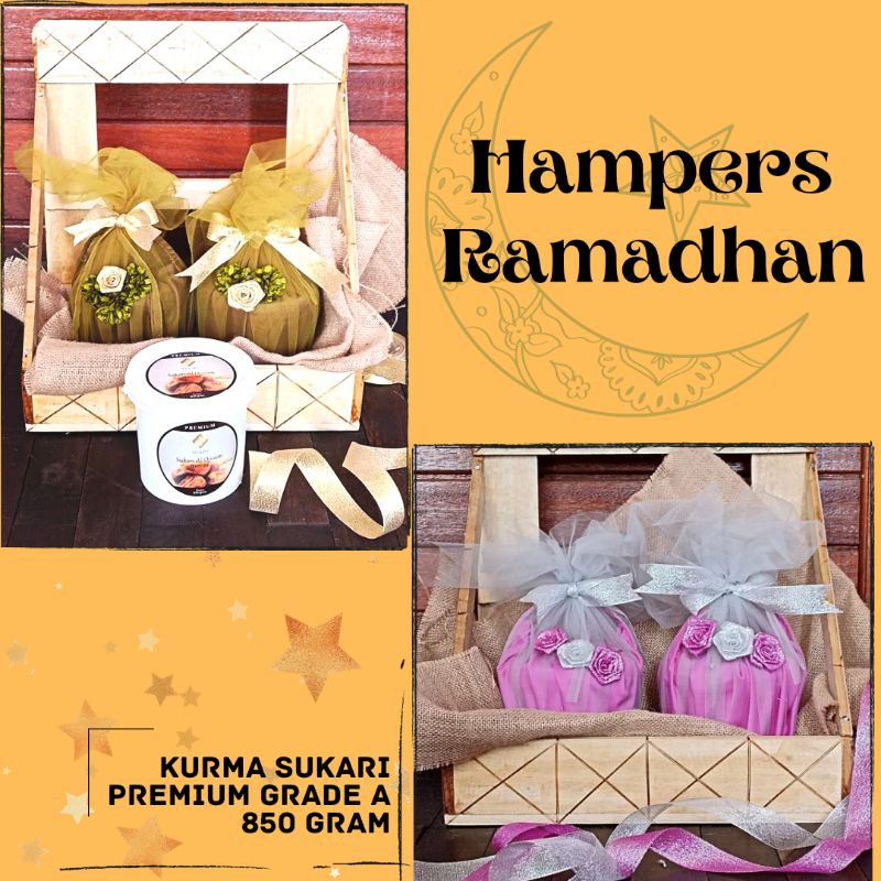 

Hampers / Hantaran / Parcel Ramadhan Kurma Sukari Premium Grade A (khusus Gojek dan Grab)