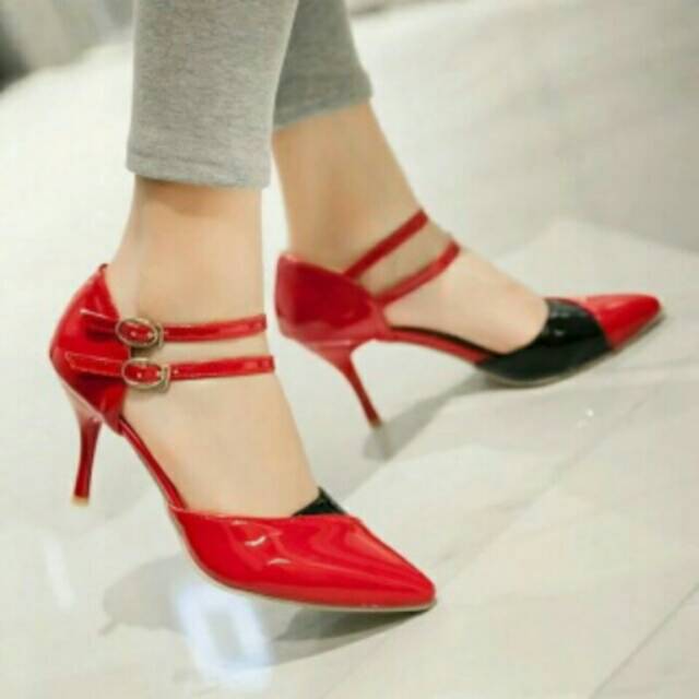 Sepatu sandal high hells wanita SDH45