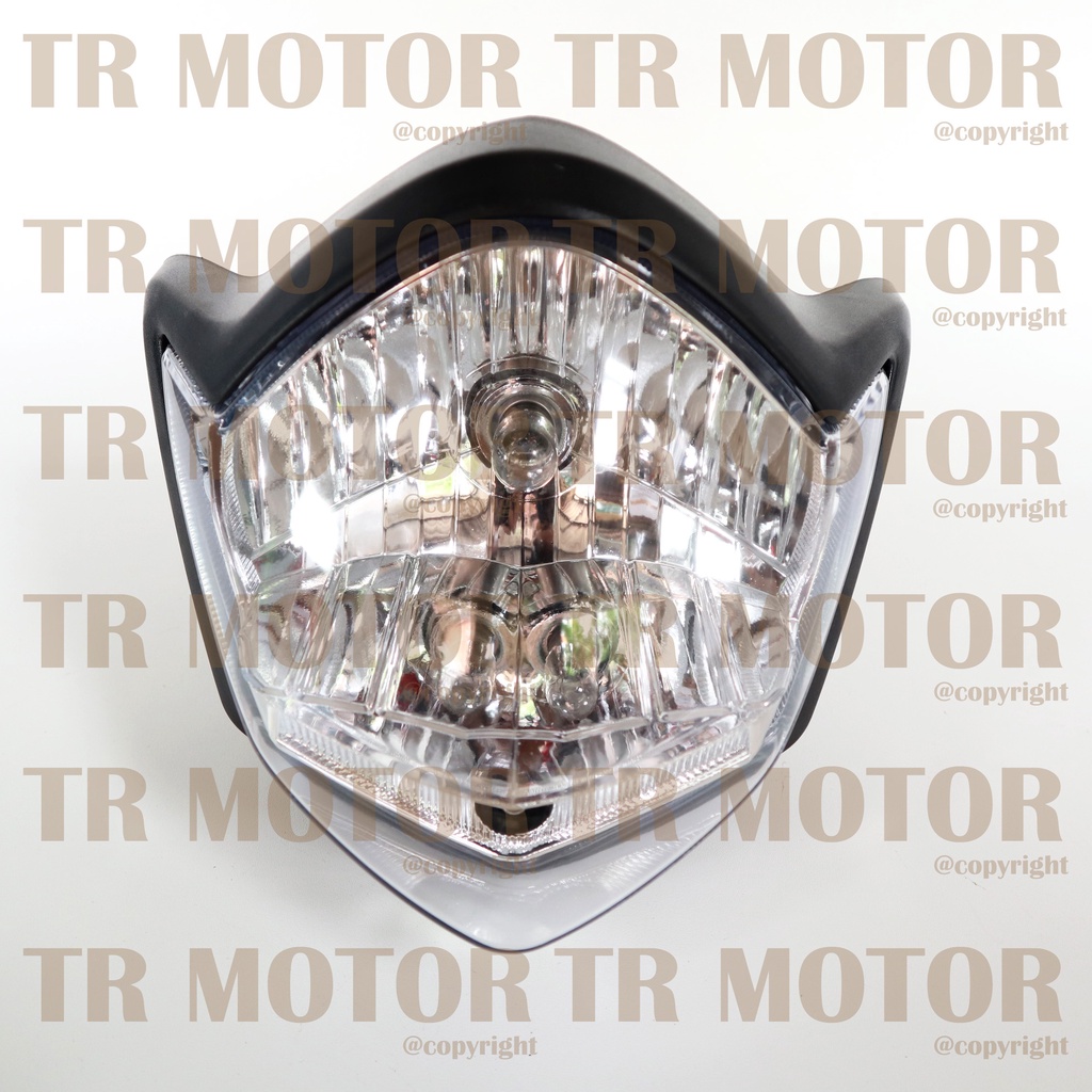 Lampu Depan Vixion New Oval 2010 2011 Reflektor Reflector Depan