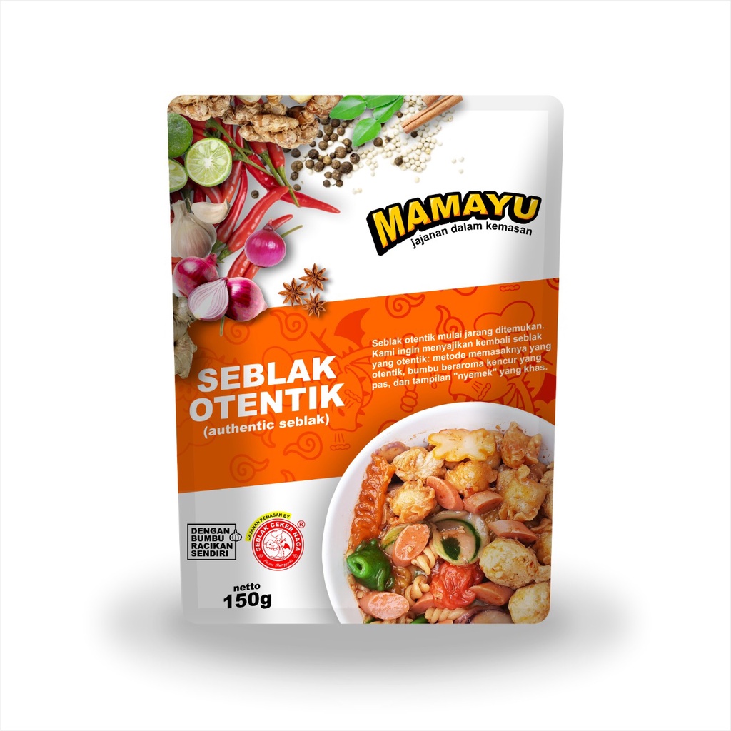 

Seblak Otentik Mamayu Seblak Instan