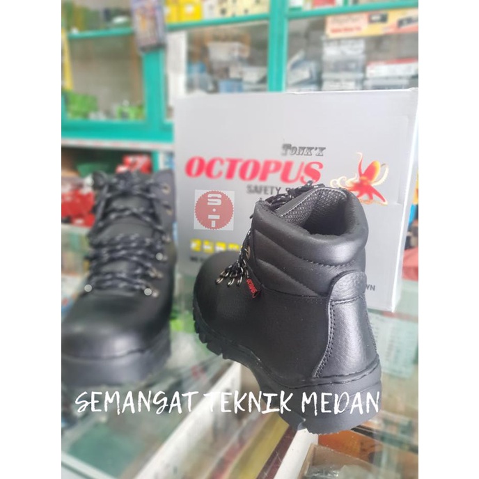 OX605 OCTOPUS SEPATU SAFETY INDUSTRIAL SHOES SEMI BOOTS OX 605 OCTOPUS