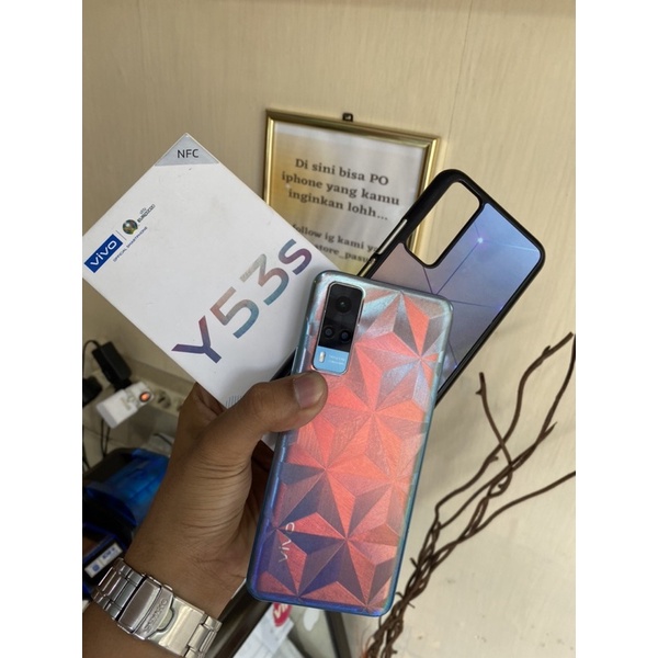 Vivo y53s nfc 8/128gb fullset original (Second)