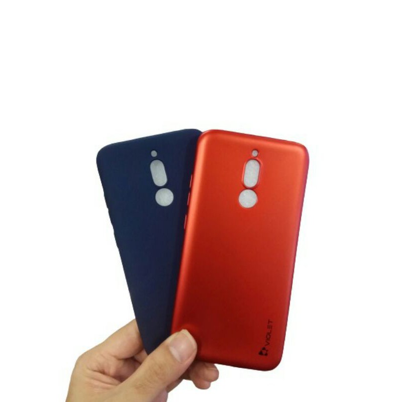 BABY SKIN ULTRATHIN CASING SOFTCASE VIOLET REDMI 8