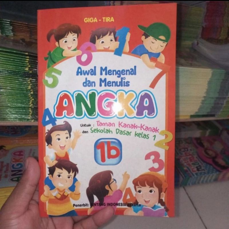 

Buku Seri Paud/TK/SD Awal mengenal dan Menulis Angka 1b