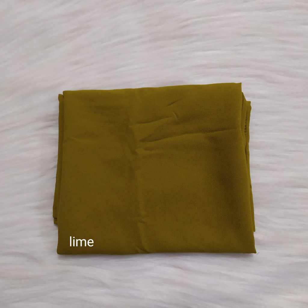 Bisa Cod Pasmina diamond 170x70cm / pashmina sabyan /pashmina diamond premium-Lime