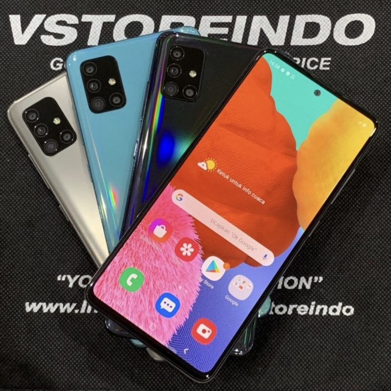 Samsung A51 8/128 GB Ex Sein Indonesia Second Bekas Seken Original-1