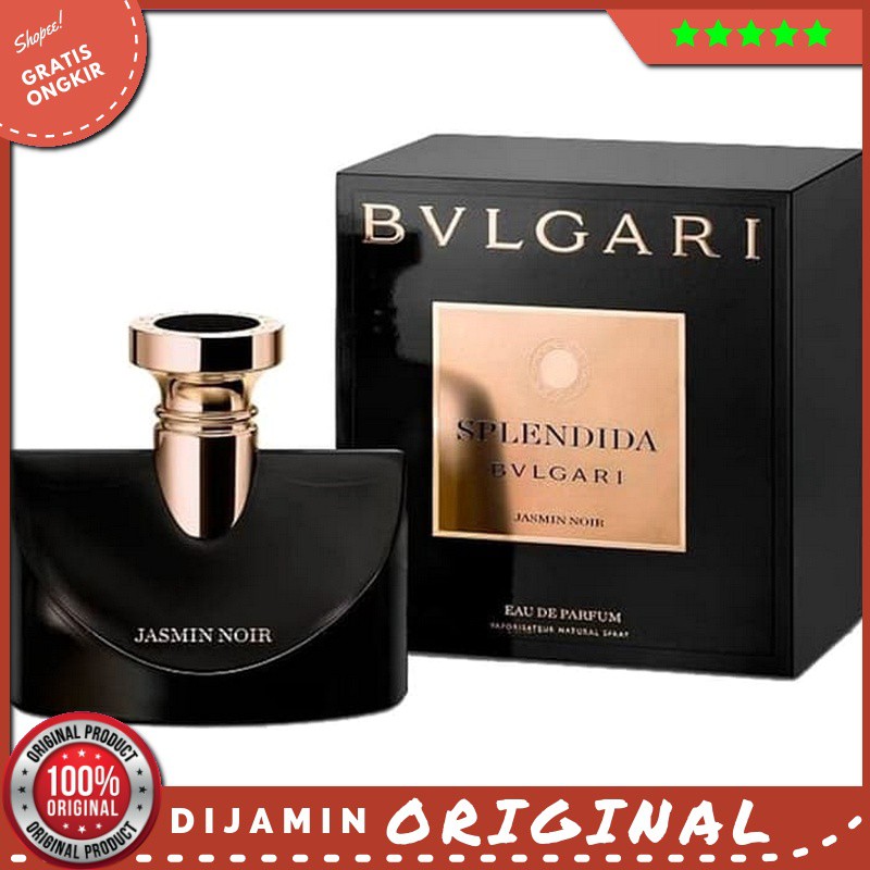 Parfum Original Bvlgari Splendida Jasmin Noir For Women 100Ml Wanita Perempuan Asli Ori Wangi