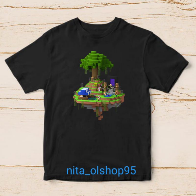 baju anak minecraft kaos roblox terpopuler