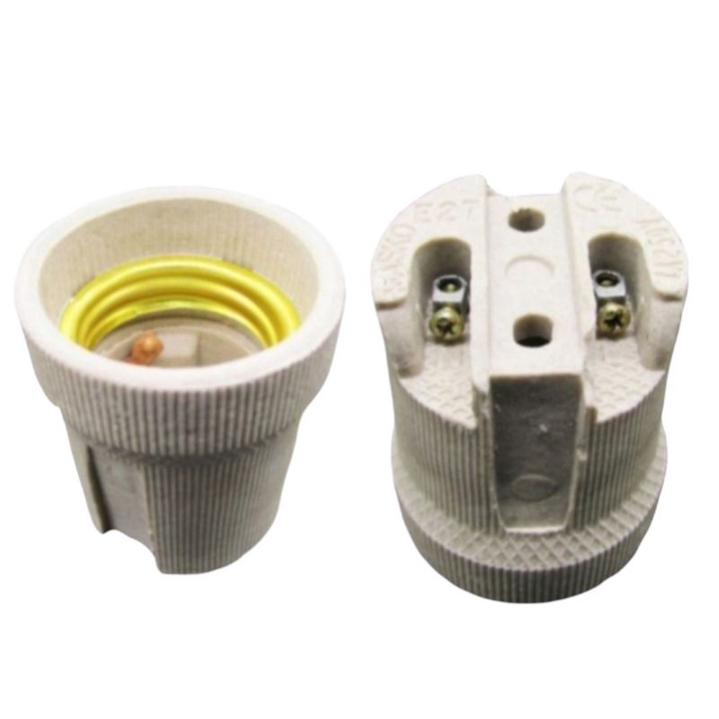 Fiting Downlight Keramik Porselen E27