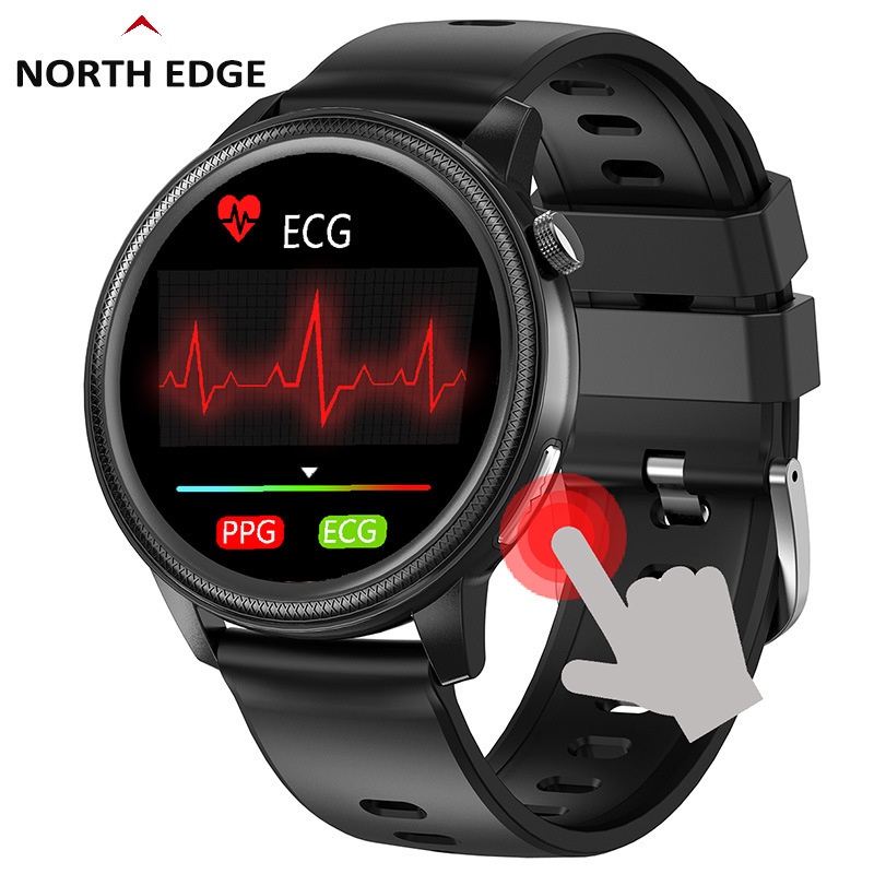 Smart Watch Medical Grade Blood Pressure ECG Smart Blood Oxygen Heart