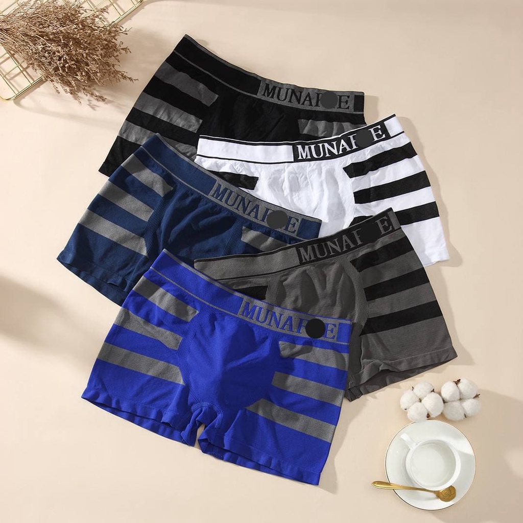 LIKESUN- cd36 BOXER MUNAFIE SALUR UNDERWEAR MEN CELANA DALAM PRIA SEMPAK PRIA IMPORT