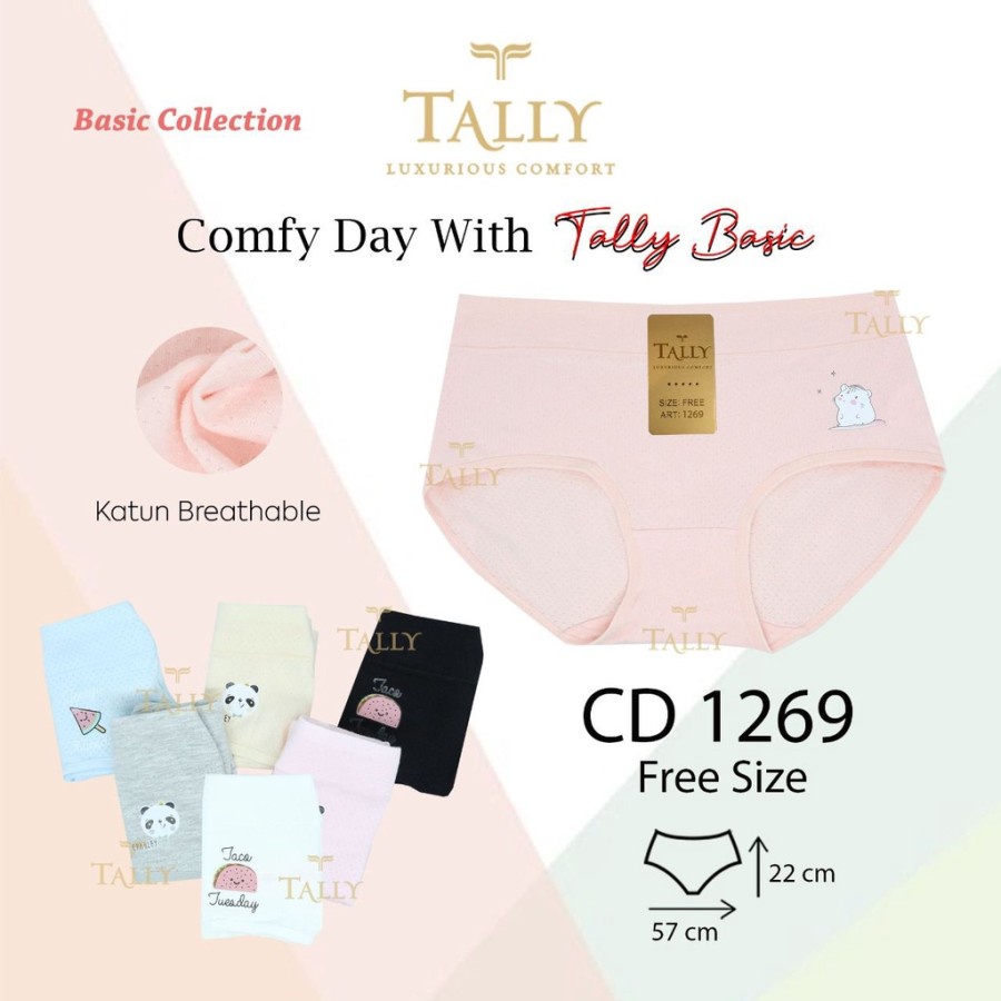CELANA DALAM REMAJA PEREMPUAN  CD TALLY 1269 /1453 TEEN COLLECTION