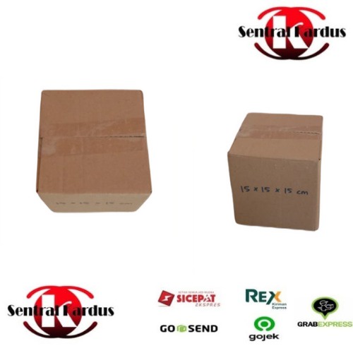 

( ISI 10 PCS ) MURAH Kardus 15x15x15cm polos packaging/KARDUS|KOTAK|KARTON BOX POLOS MURAH BARU PACKING PACKAGING-centralkardus