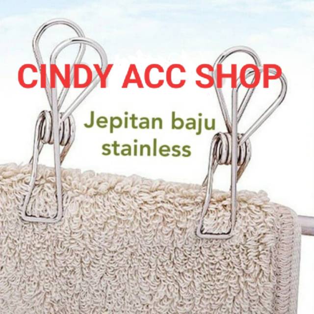 Jepitan Baju Jemuran Bahan Stainless Anti Karat