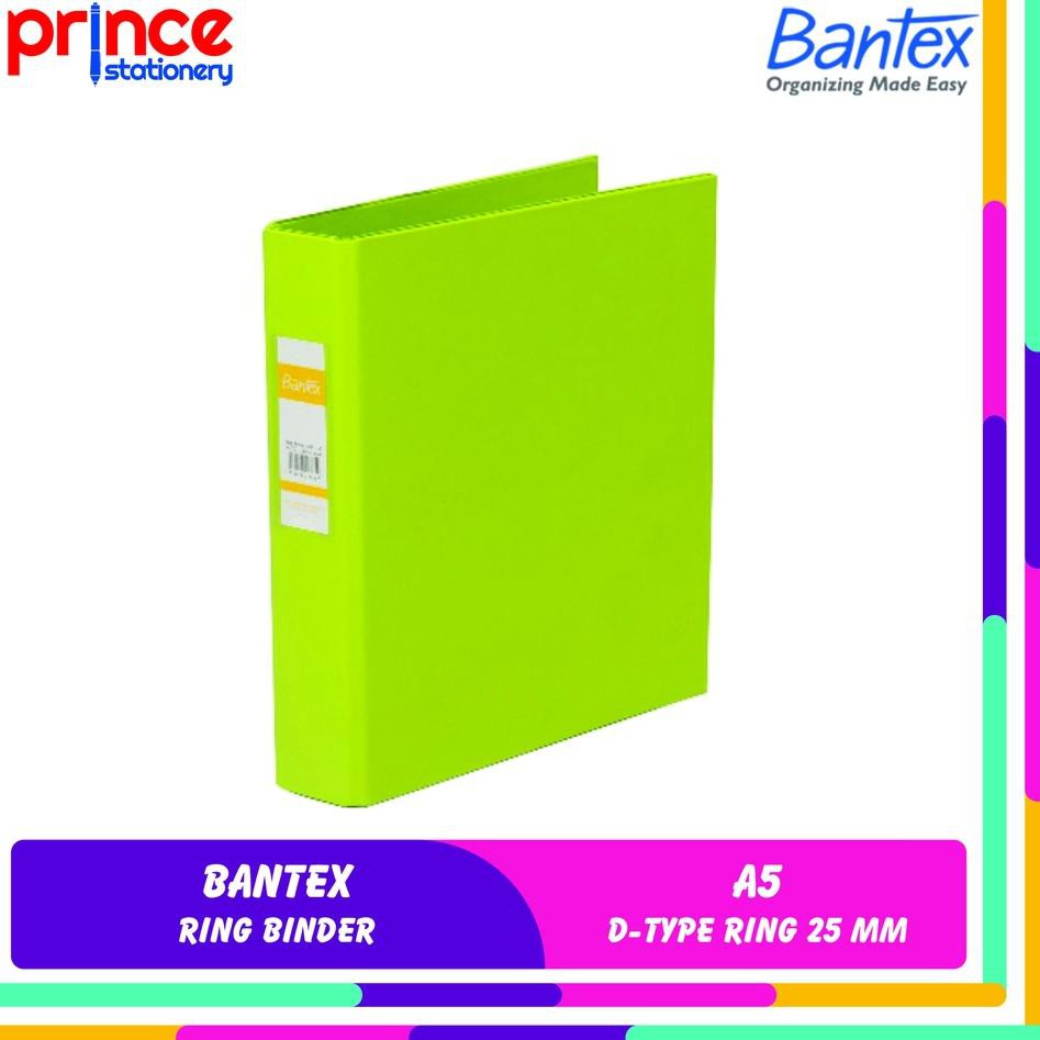 

9.9 BRANDS FESTIVAL BANTEX RING BINDER A5 8221 D-TYPE 2 RING 25 MM