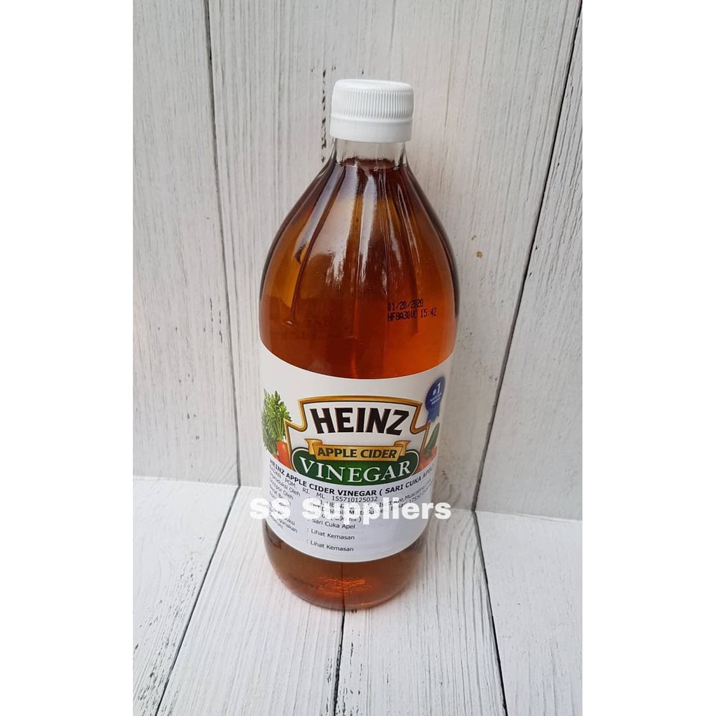 

Heinz Apple Cider Vinegar / Cuka Apel 896 ML Best Seller!