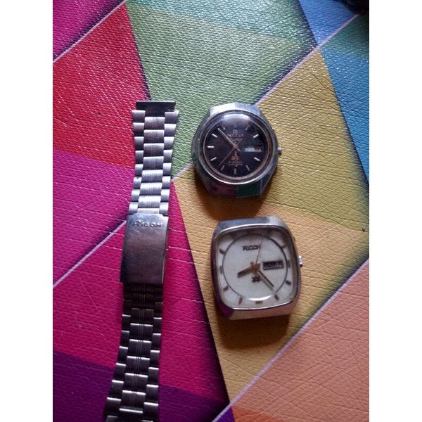 jam tangan RICOH jadul automatic ada minus/butuh servis