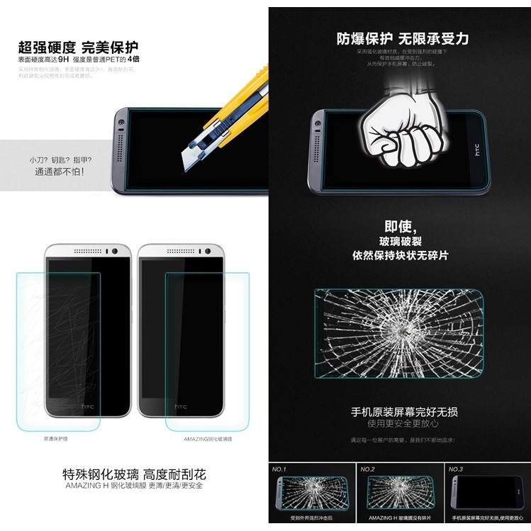 Nillkin Anti-Explosion H Tempered Glass HTC Desire 616