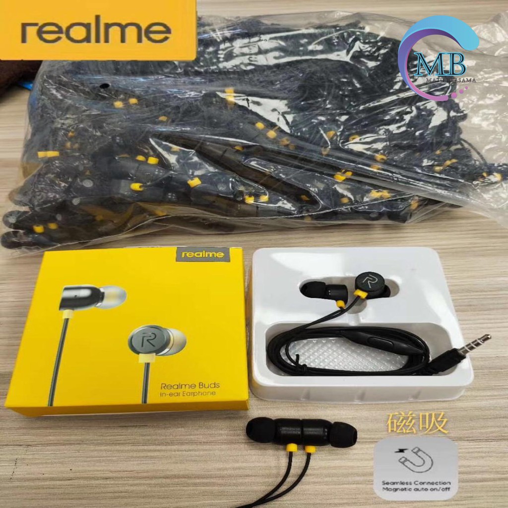 BM062 Handsfree Earphone Headset Realme Suara Bagus MB547