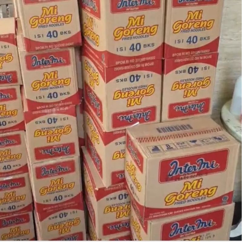 MIE GORENG INTERMIE 1 DUS ISI 40 PCS EXP AMAN