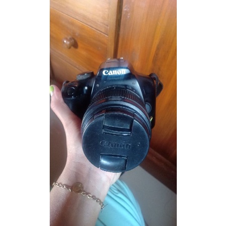 Camera canon 1300D second full set murah