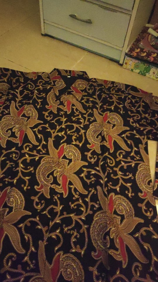 Batik Pria Lengan Panjang Full Furing Katun Baturaden - Kemeja Batik Pria Cowok Modern Premium