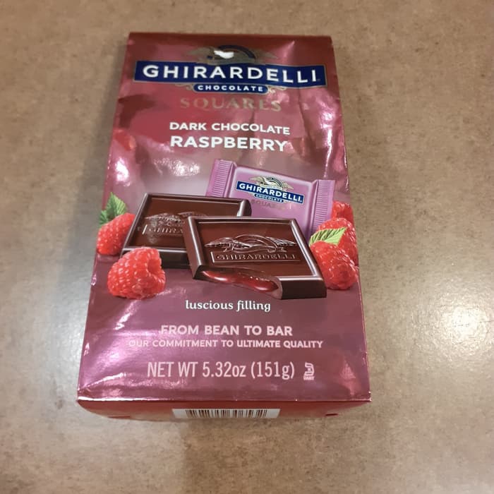 

Ghirardelli Dark Chocolate Raspberry-Coklat Import