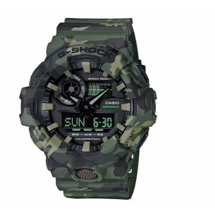 Casio G-Shock GA-700CM-3A / Gshock GA700CM-3A Original & Bergaransi