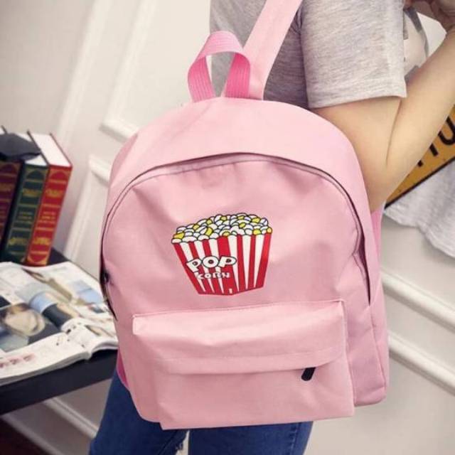 Tas Anak Sekolah Baru - Tas Ransel Sekolah PAUD DAN SD TSUMTSUM-FROZEN FEVER tas ransel corn