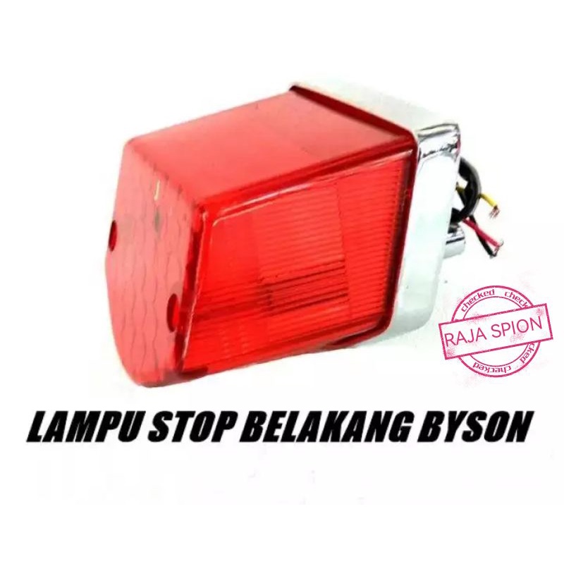 lampu stop byson/lampu stop cb model byson/lampu stop jadul