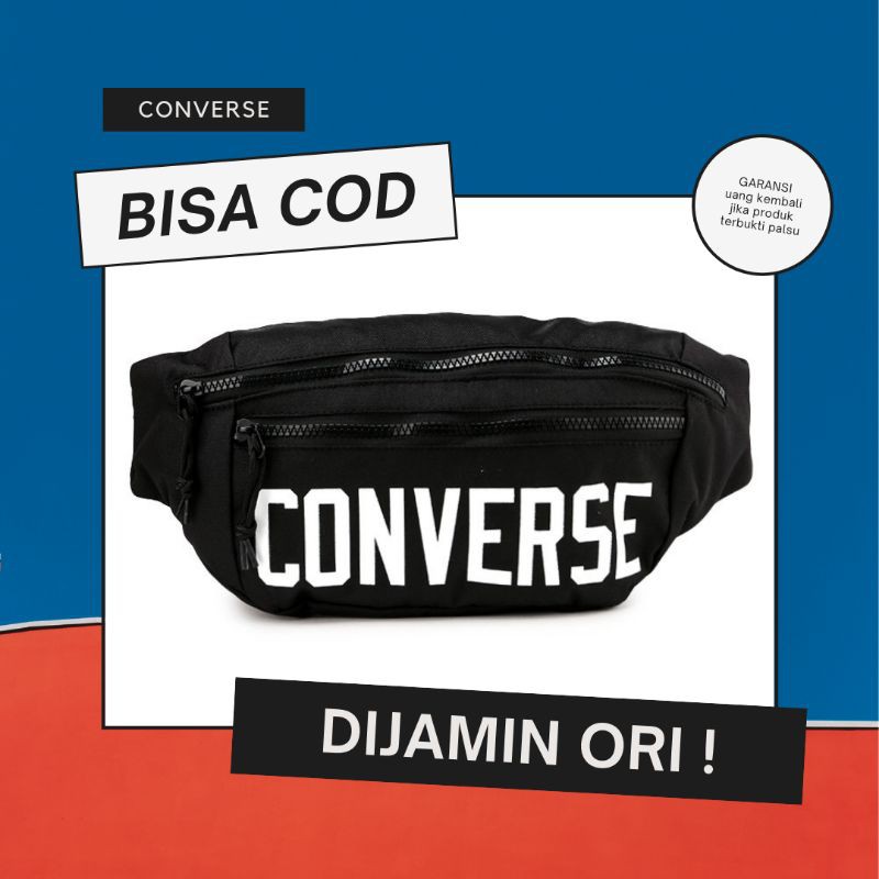 CONVERSE FAST PACK ORIGINAL WAISTBAG TAS SELEMPANG SLING BAG PRIA