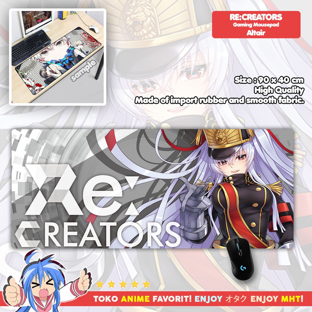 Mousepad Anime Gaming - Deskpad - RE CREATORS Altair