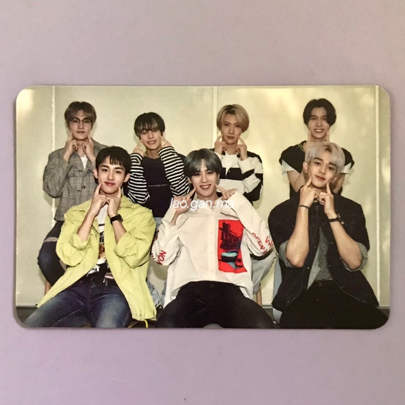 pc photocard fs fansign owhat wayv group || kun ten winwin lucas xiaojun hendery yangyang